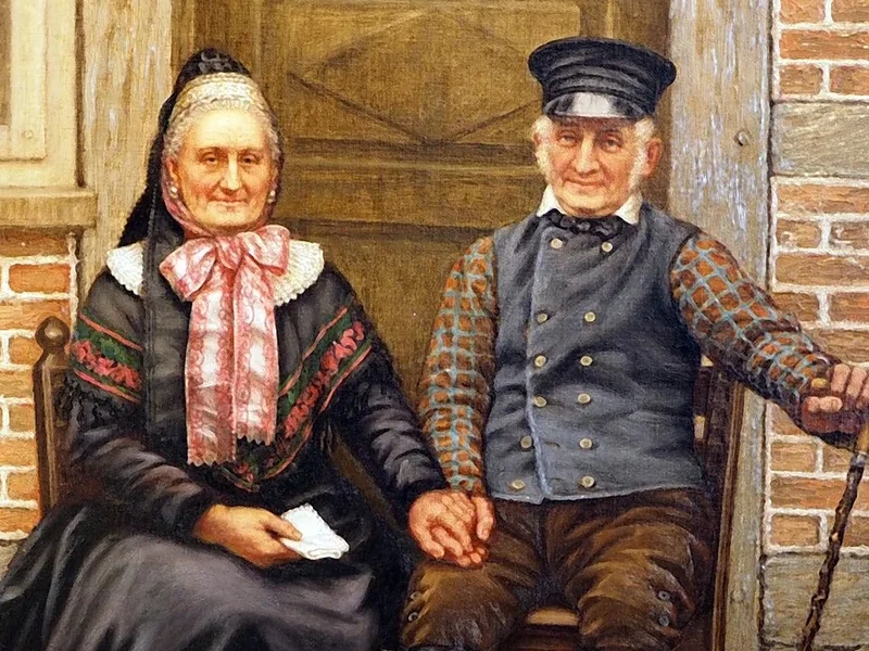 1835-Carl Engelke - Armonia e abito tradizionale